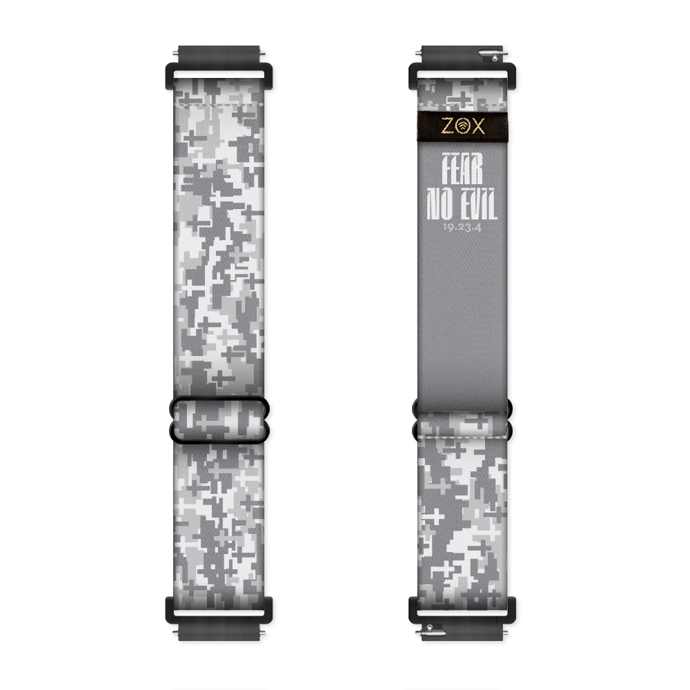 Fear No Evil Bible Verse Watchband+