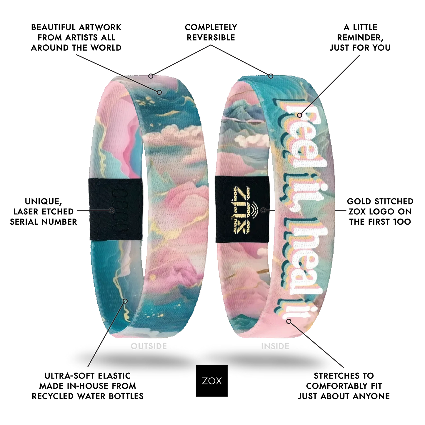 Feel it, Heal it Bracelet