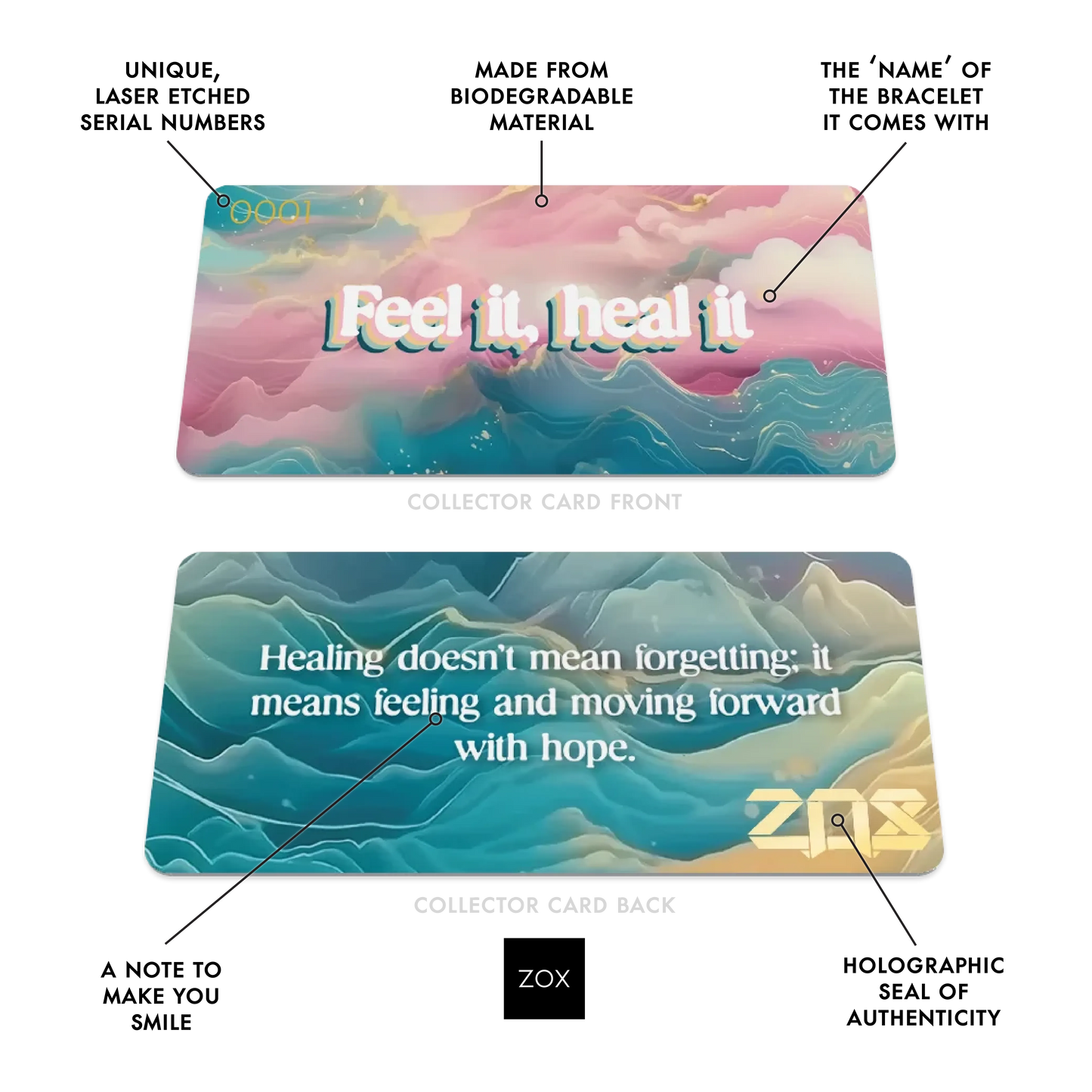 Feel it, Heal it Bracelet