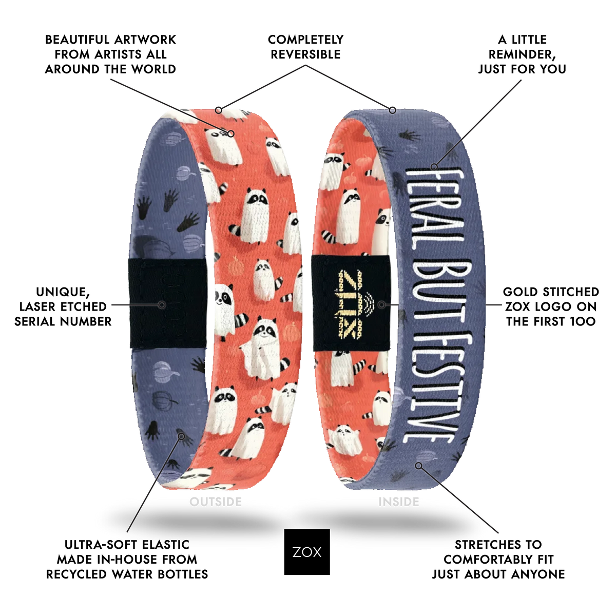 Feral But Festive Bracelet