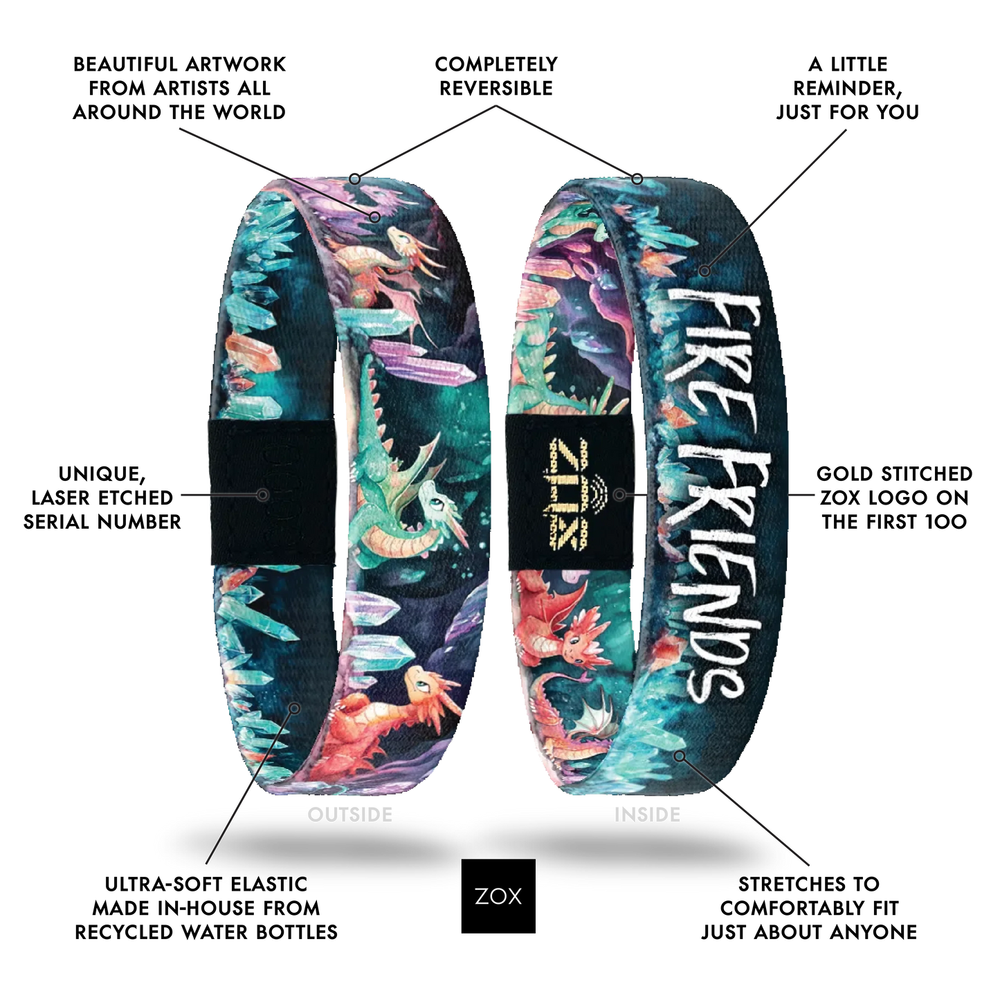 Fire Friends Bracelet