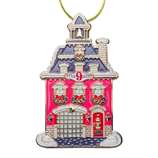 Firehouse 9 Christmas Ornament