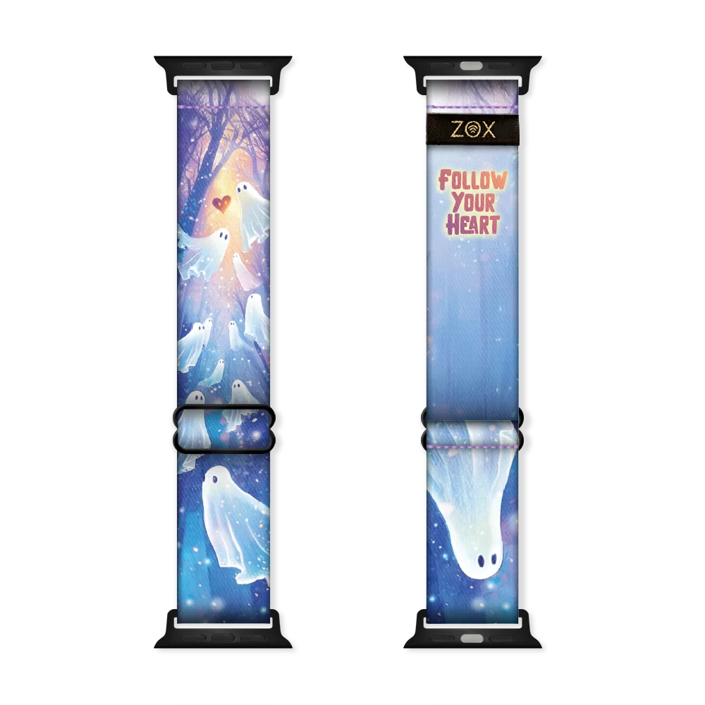 Follow Your Heart Ghost Watch Band