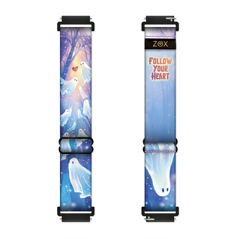 Follow Your Heart Ghost Watch Band
