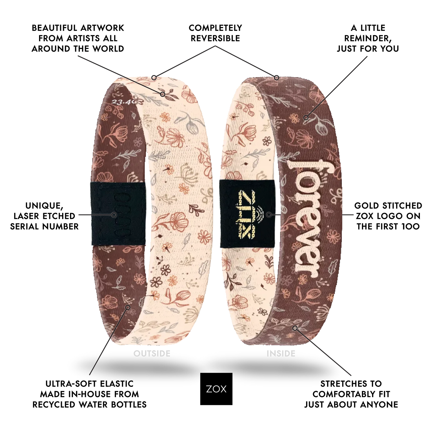 Forever Bible Verse Bracelet