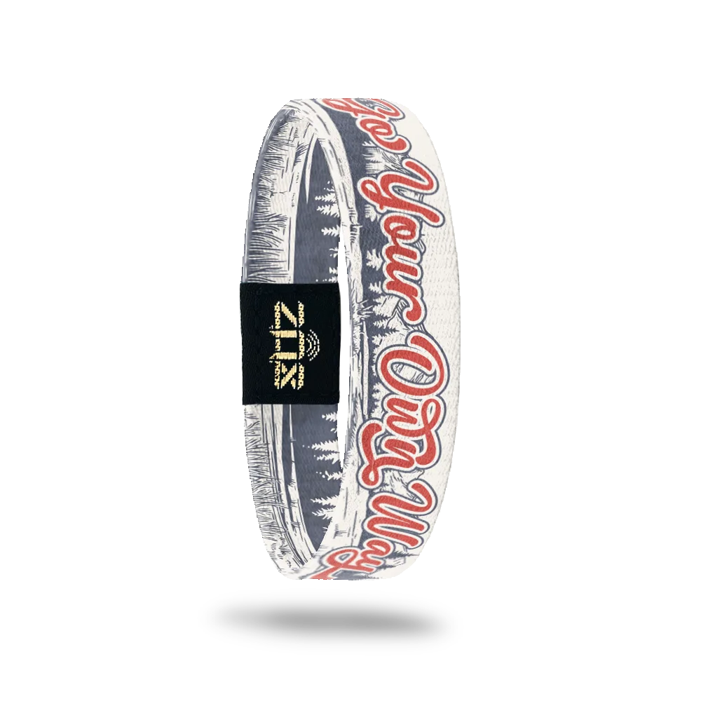Go Your Own Way Bear Bracelet