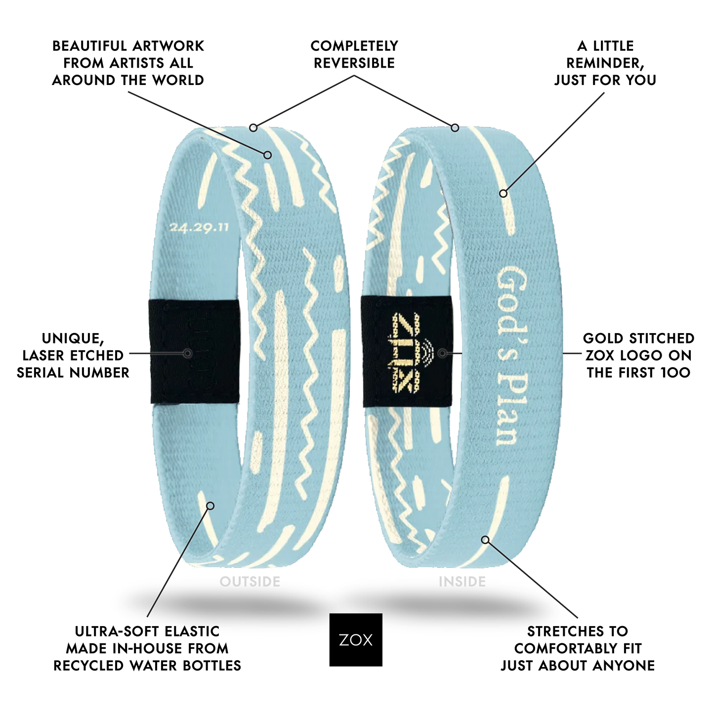 God's Plan Bible Verse Bracelet