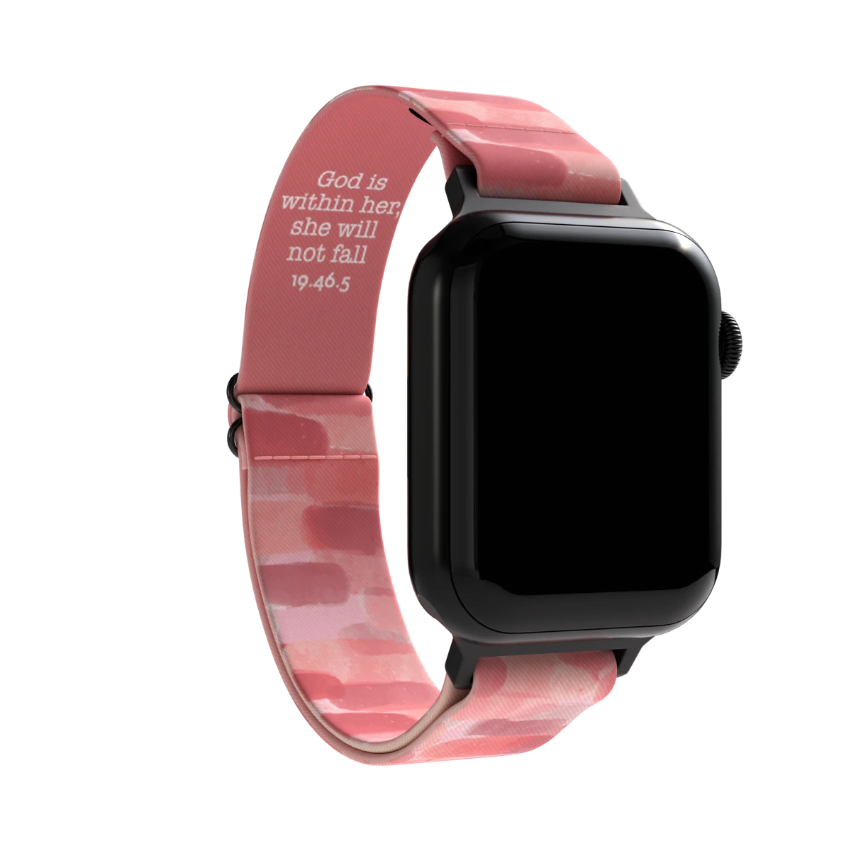 God Is Within Her Faith Watchband+
