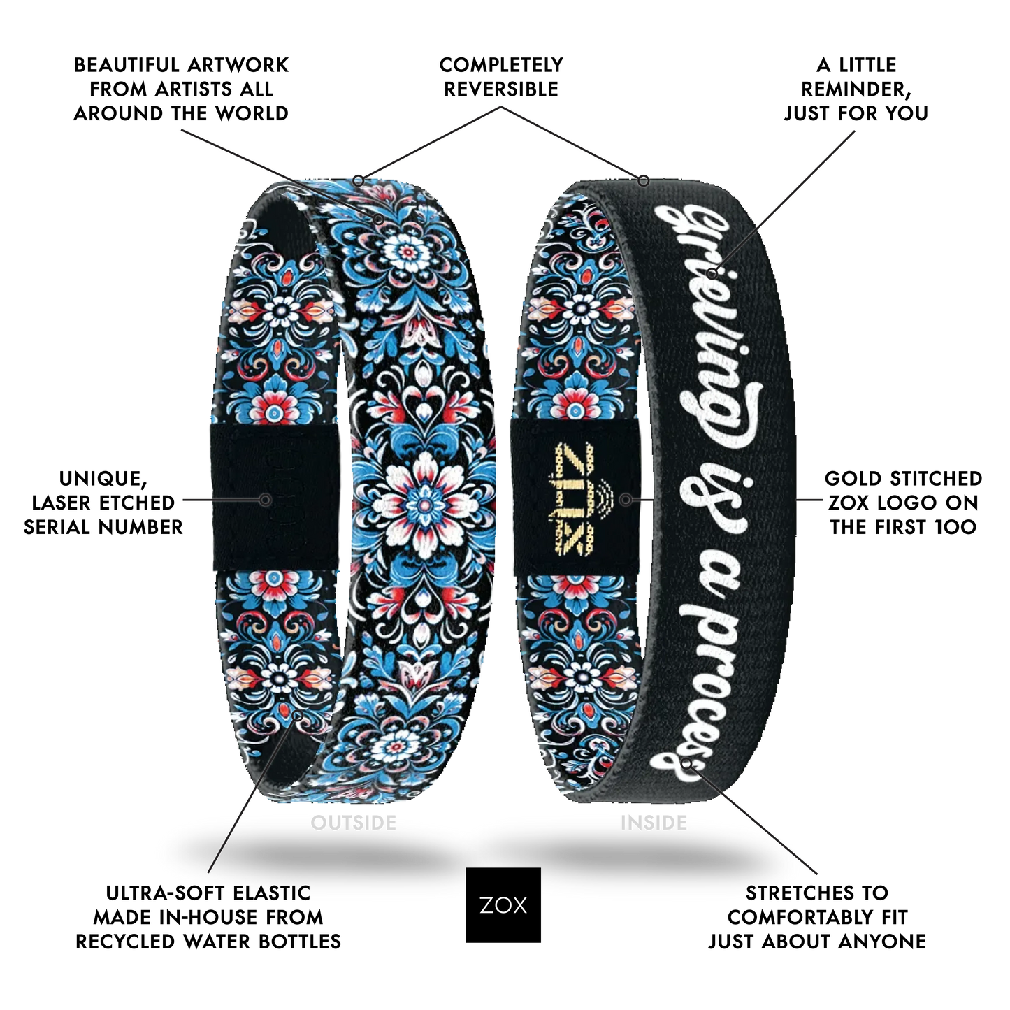 Grieving Is A Process Bracelet