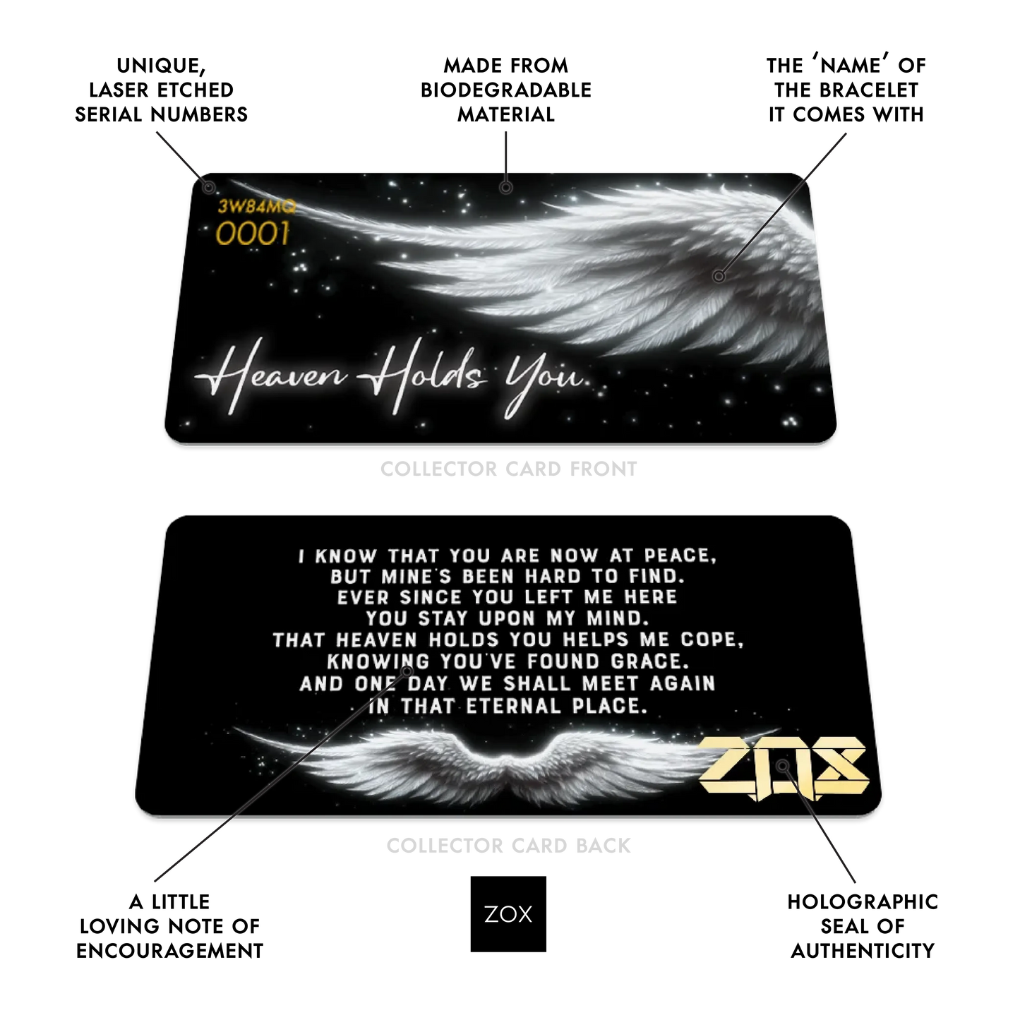 Heaven Holds You Bracelet