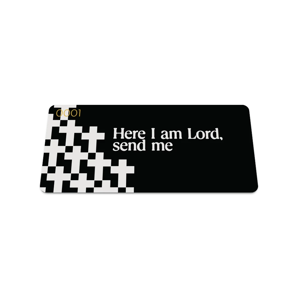 Here I am Lord, Send Me Bible Verse Bracelet