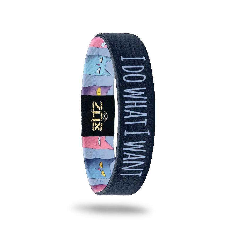 I Do What I Want Cat Bracelet