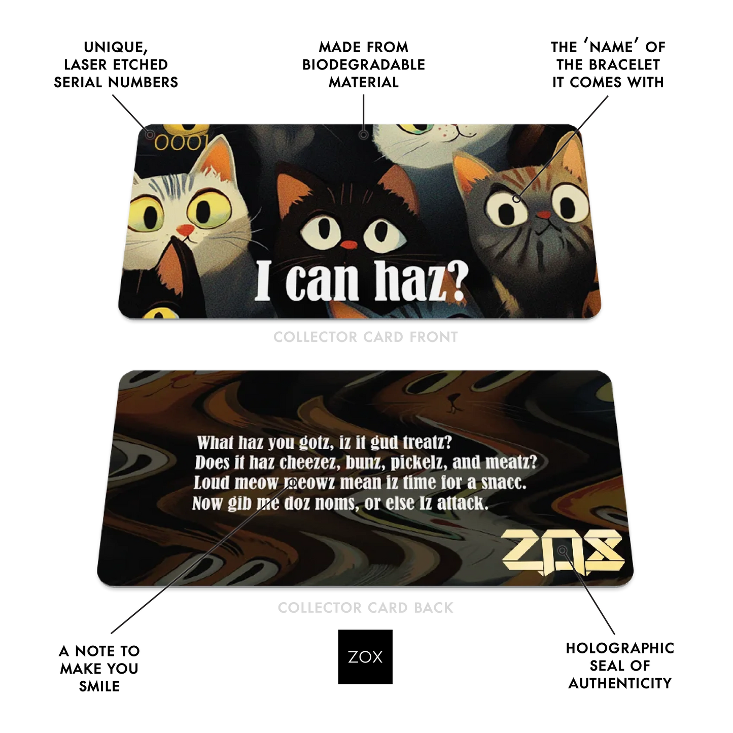 I can haz? Cat Bracelet