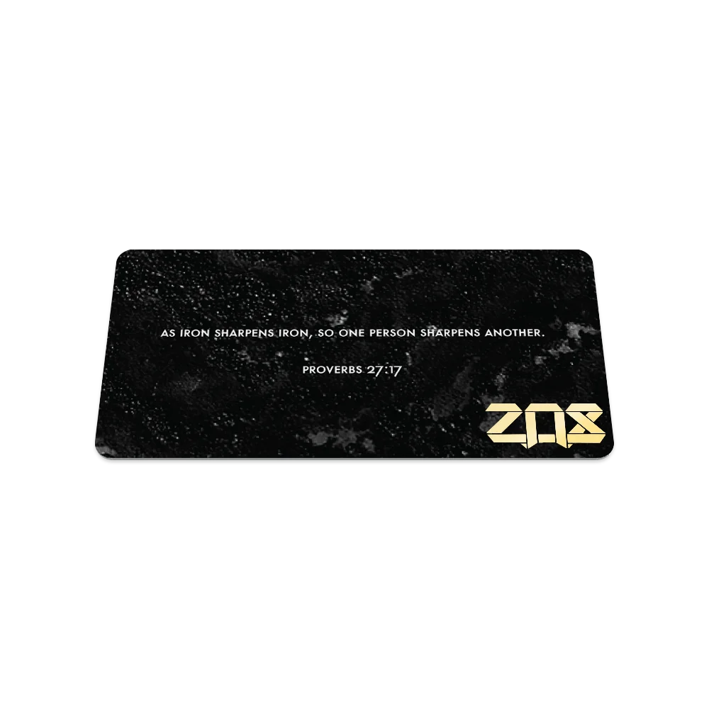 Iron Sharpens Iron Bible Verse Bracelet