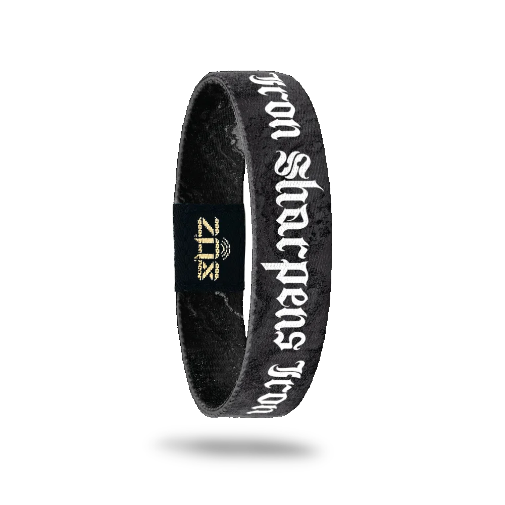 Iron Sharpens Iron Bible Verse Bracelet