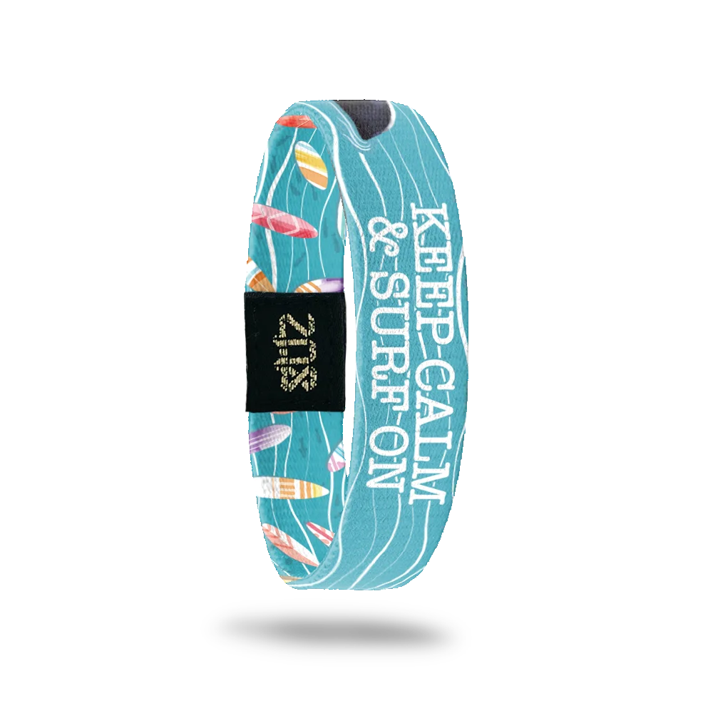 Keep Calm & Surf On Bracelet