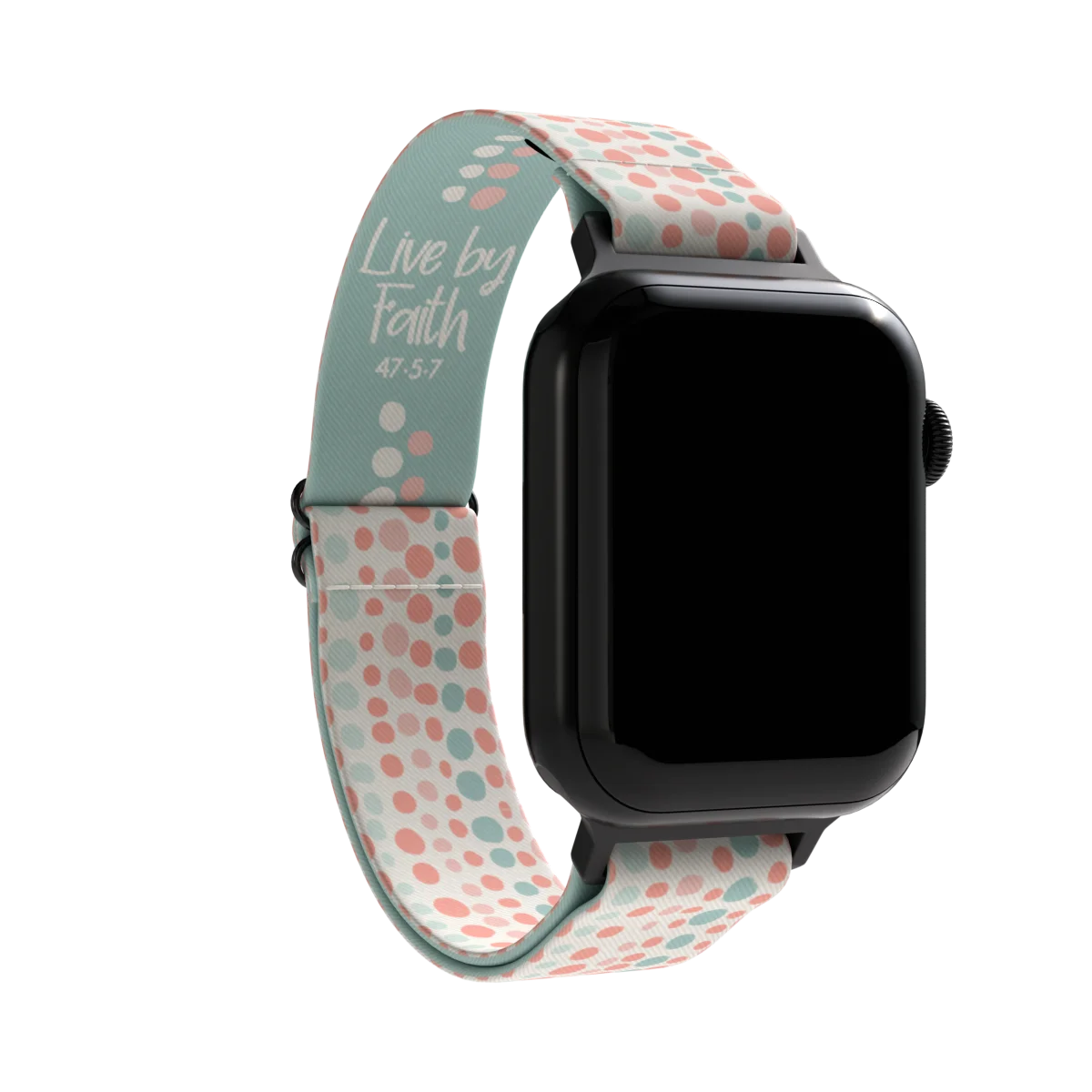 Live By Faith Bible Verse Watchband+