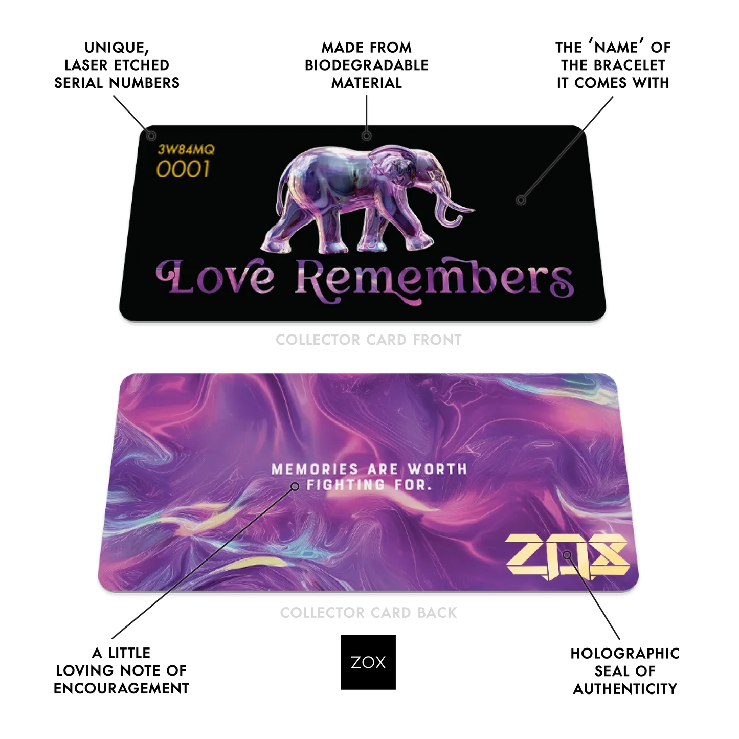 Love Remembers Alzheimer's Bracelet