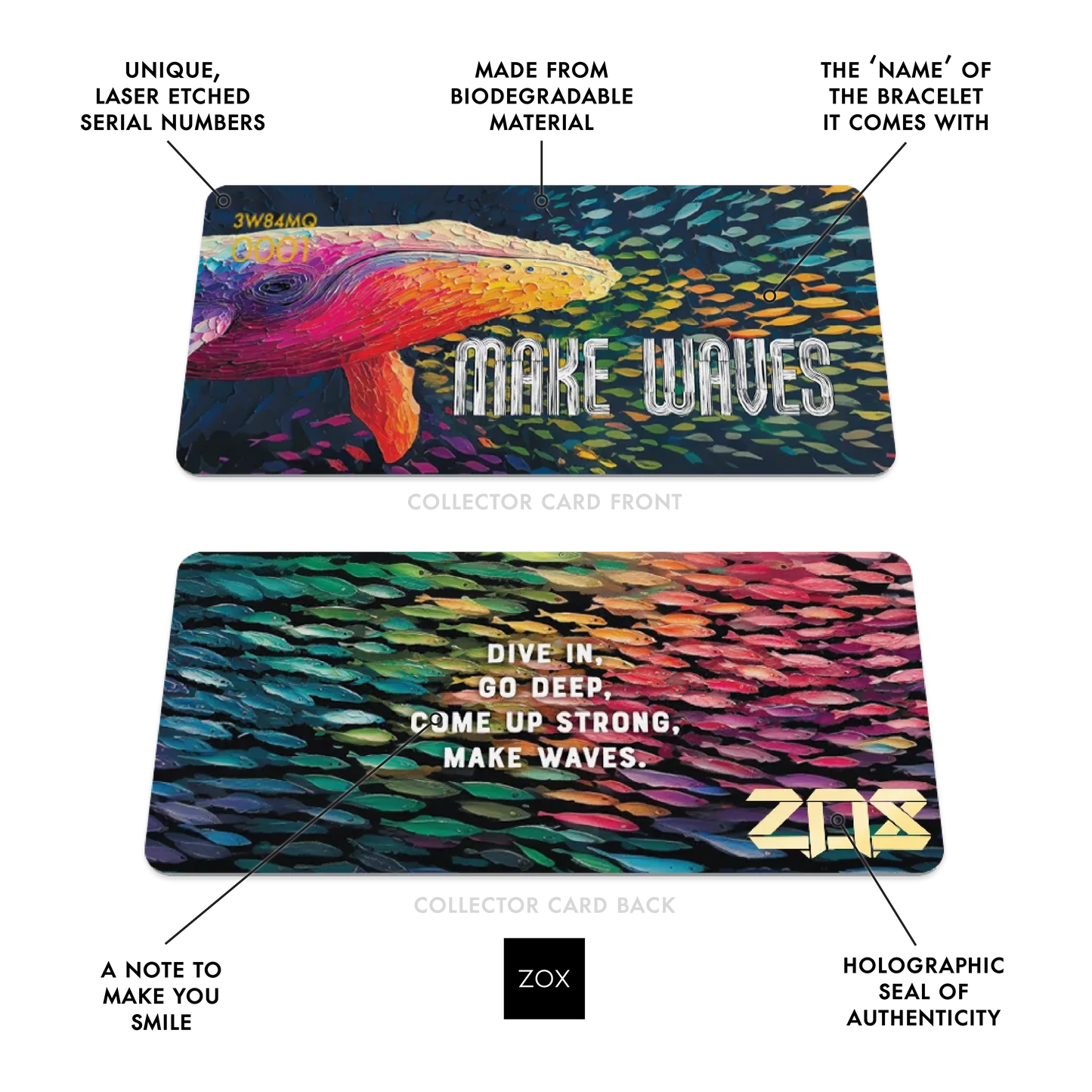 Make Waves Whale Bracelet