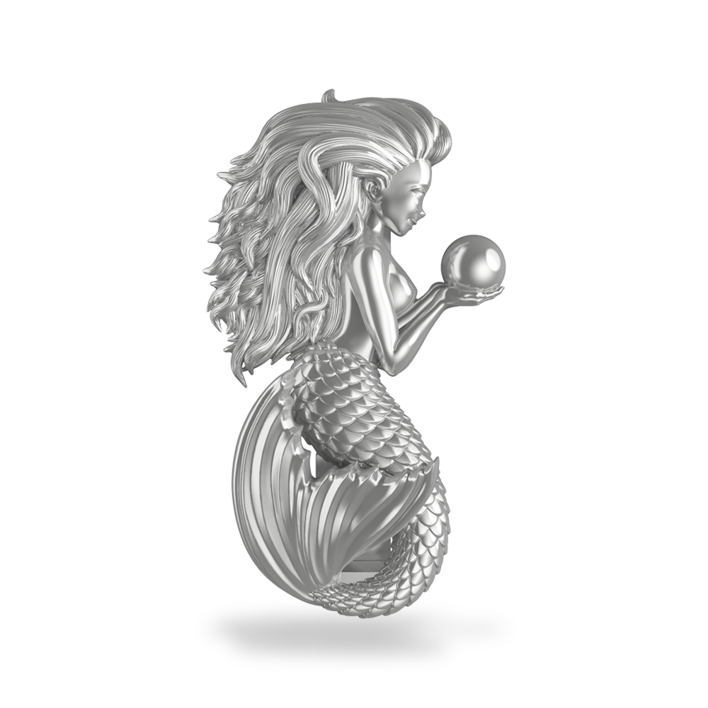 This is a charm that fits ZOX single wristbands, lanyards and hoodie strings only. It is made from stainless steel and is silver in color.  The design is a mermaid from the profile.