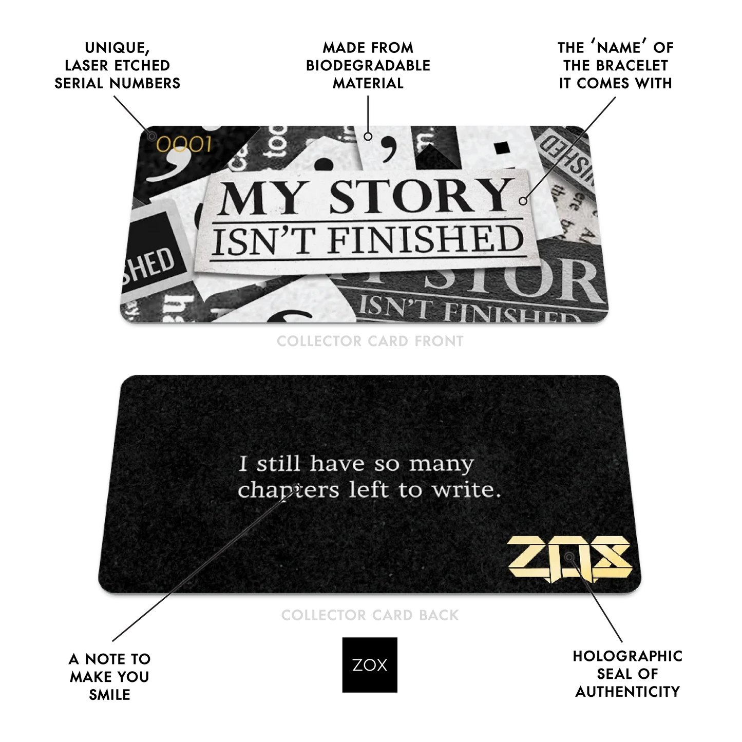 My Story Isn't Finished Bracelet
