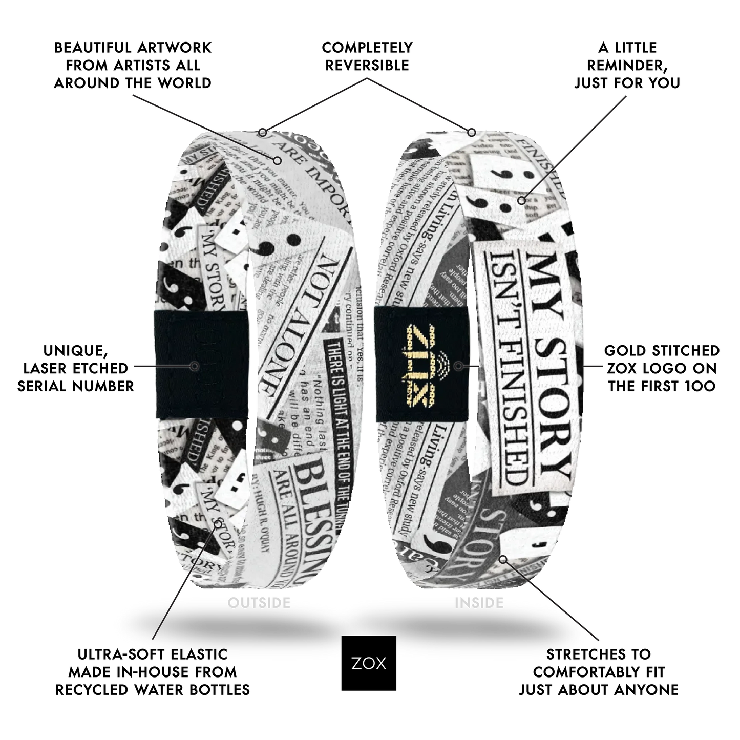 My Story Isn't Finished Bracelet