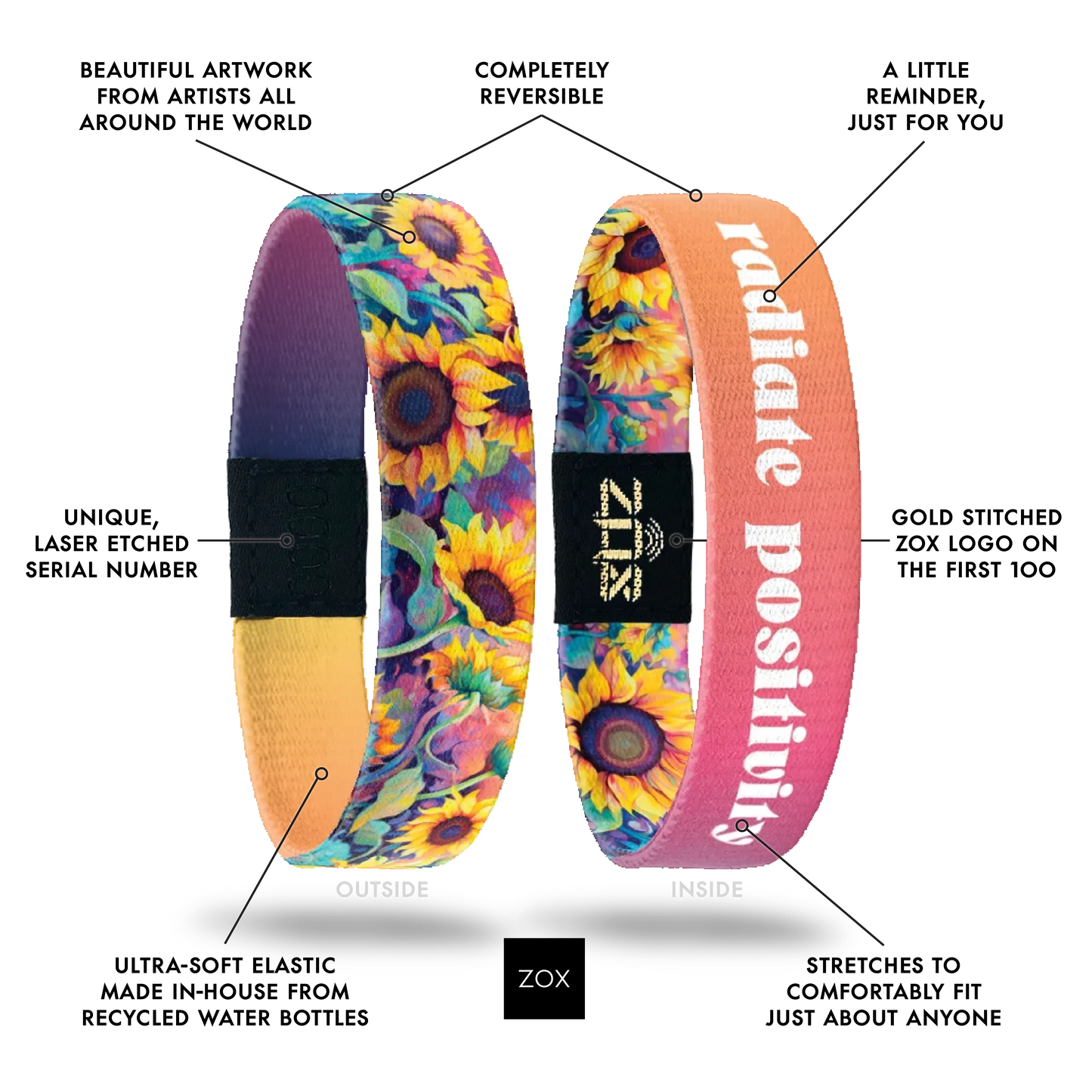 Radiate Positivity Bracelet