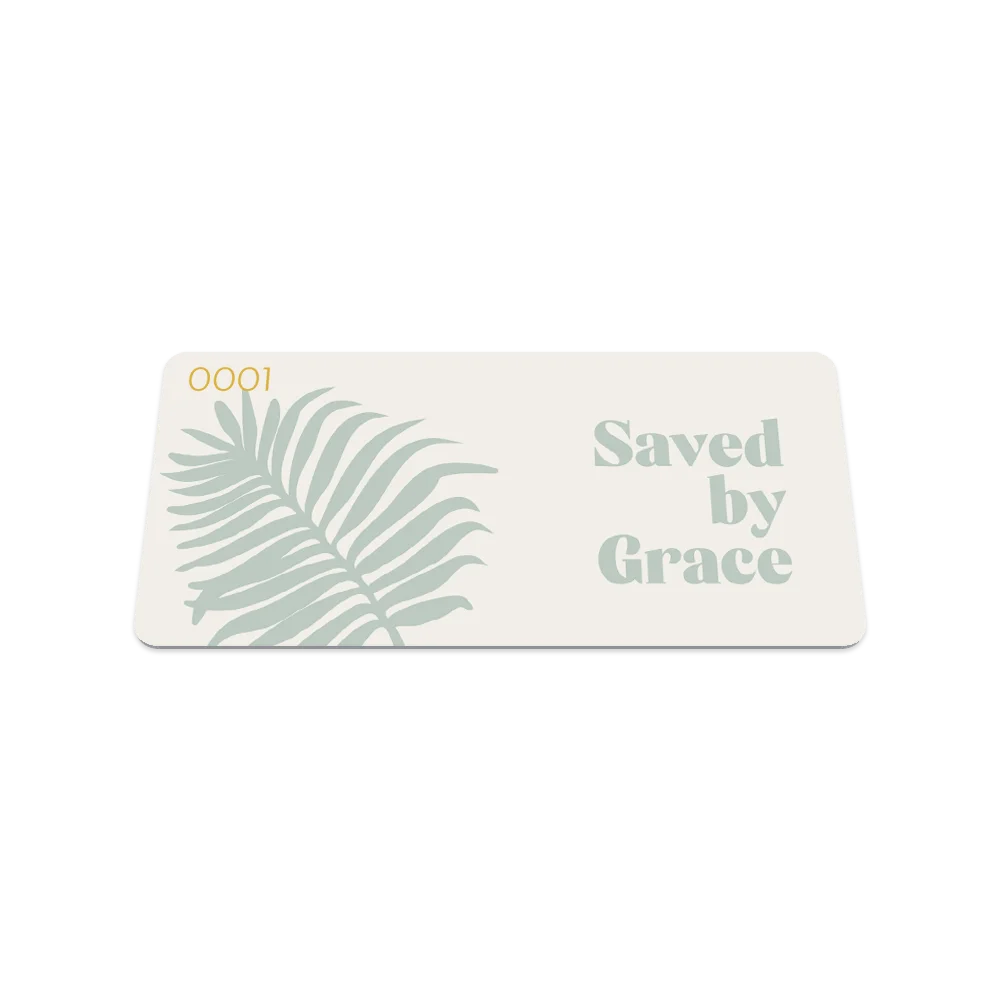 Saved By Grace Bible Verse Bracelet