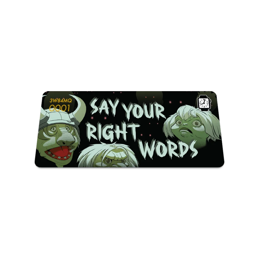Say Your Right Words Labyrinth Watch Band