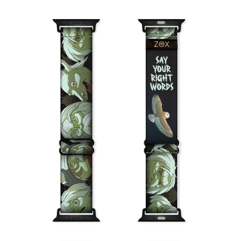 Say Your Right Words Labyrinth Watch Band