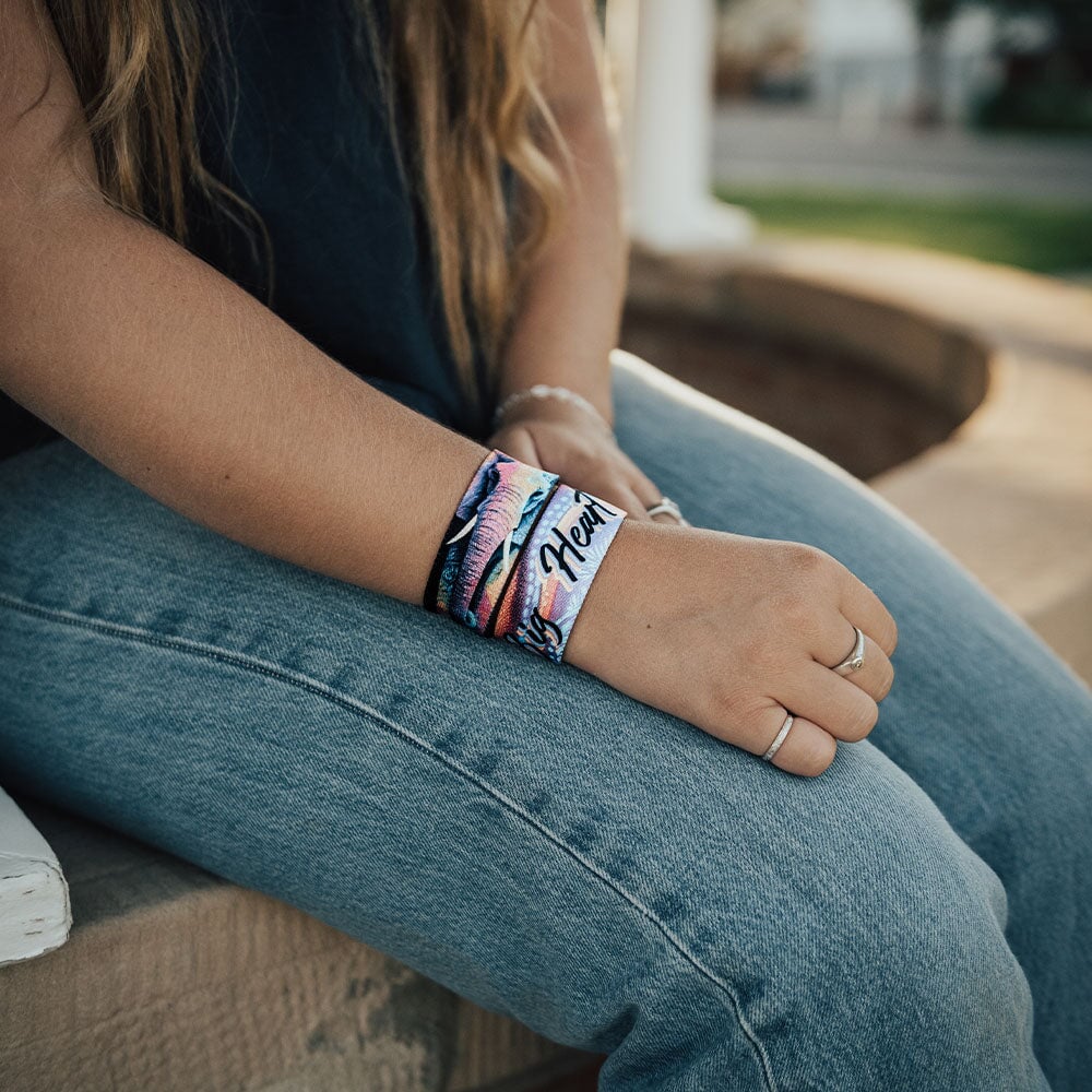 Big Heart Elephant Bracelet
