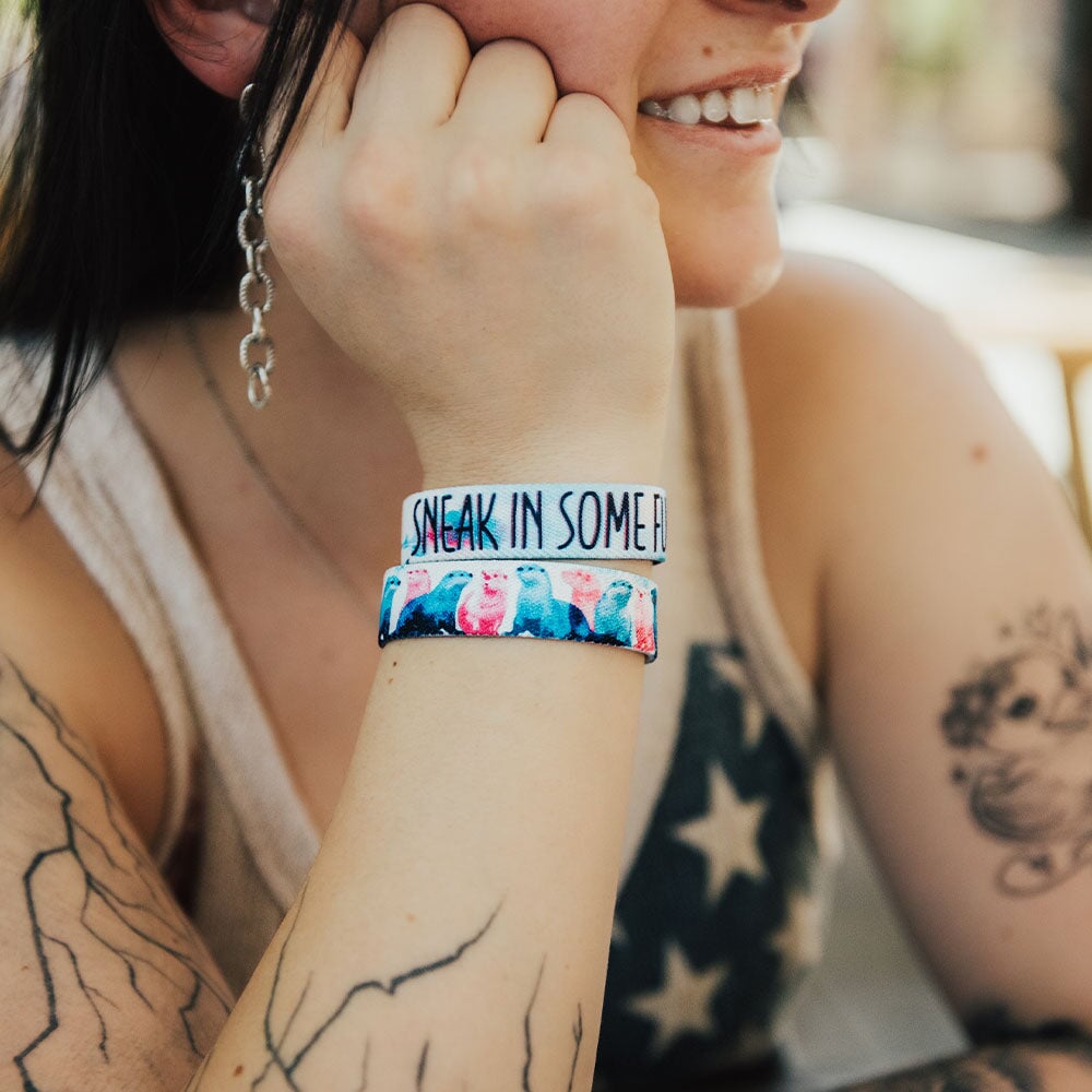 Sneak In Some Fun Bracelet