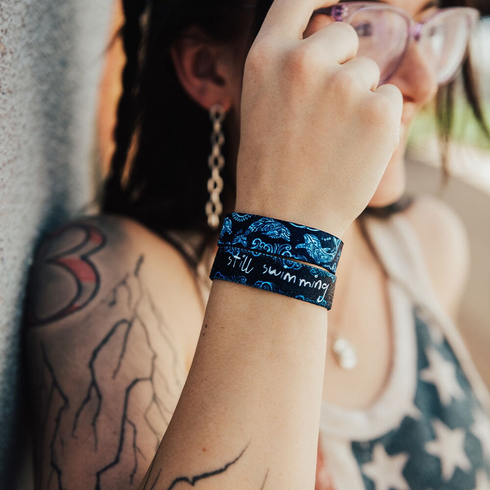 Still Swimming Dolphin Bracelet