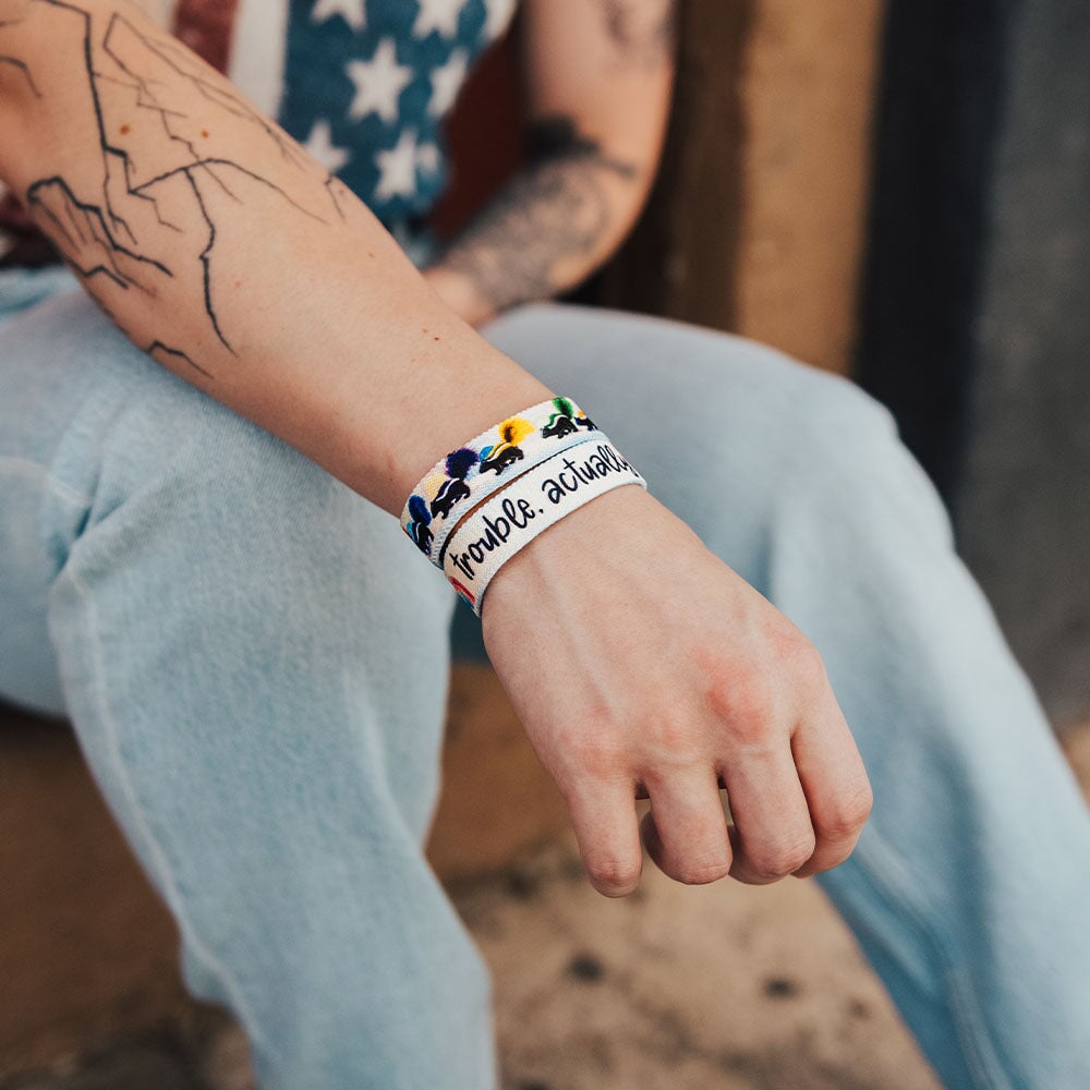 Trouble, Actually Bracelet