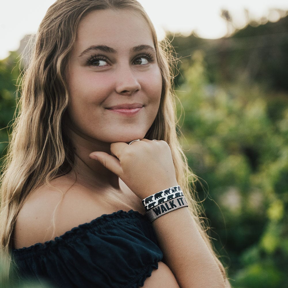 Walk It Off Bear Bracelet