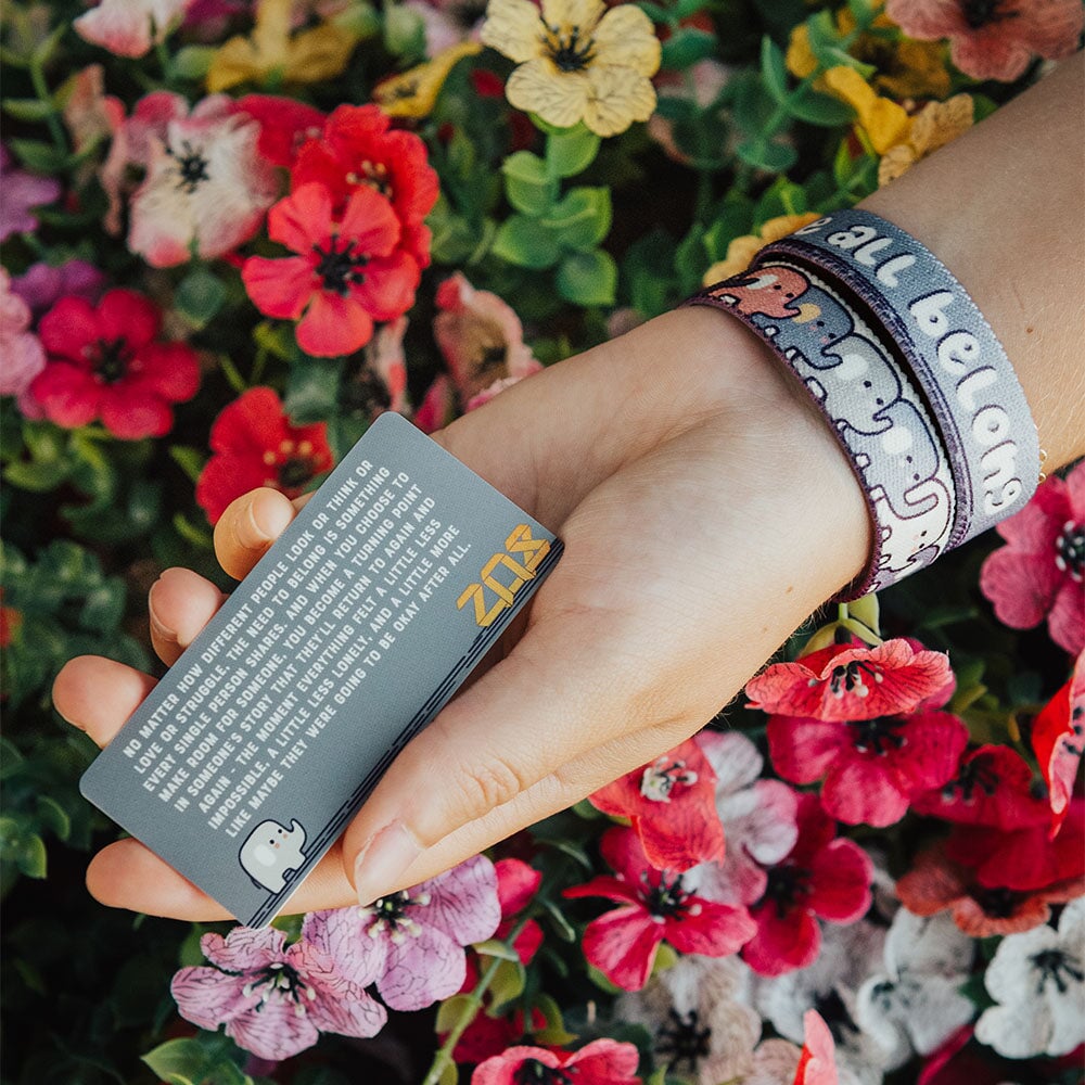 We All Belong Elephant Bracelet