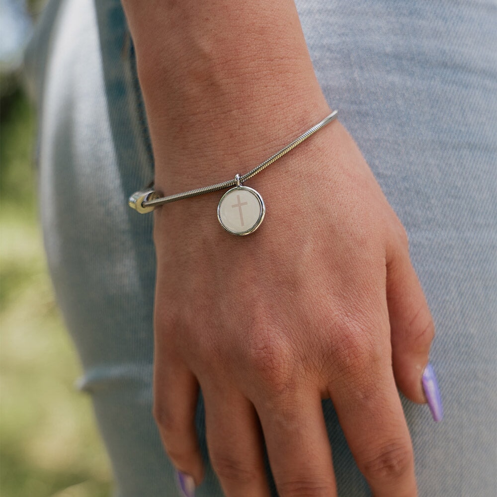 Cross Charm Bracelet