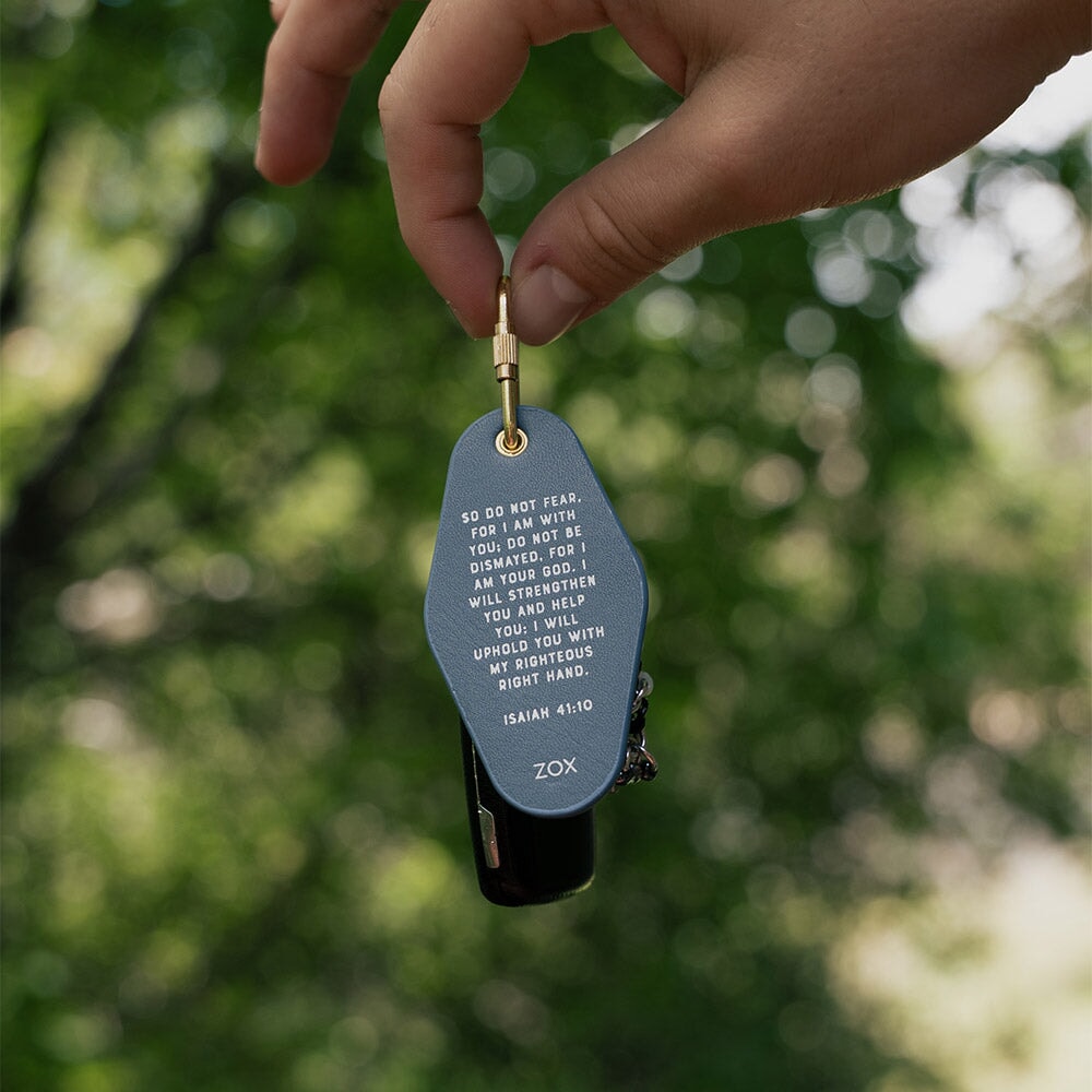 Trust In Him Bible Verse Keychain