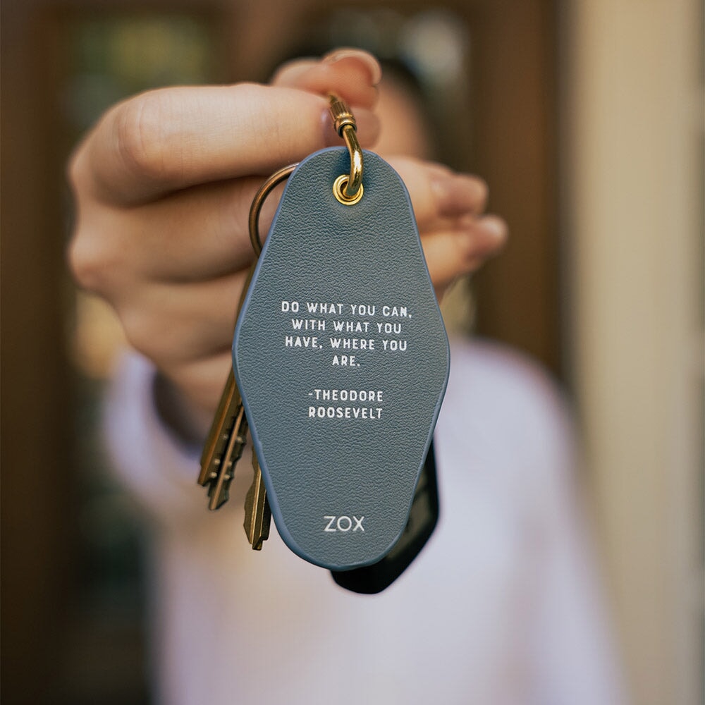 You Got This Leather Keychain