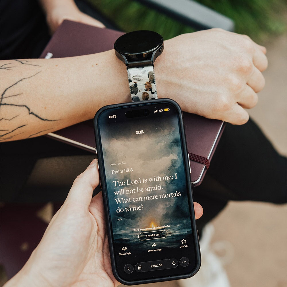The Lord Is My Shepherd Bible Verse Watchband+
