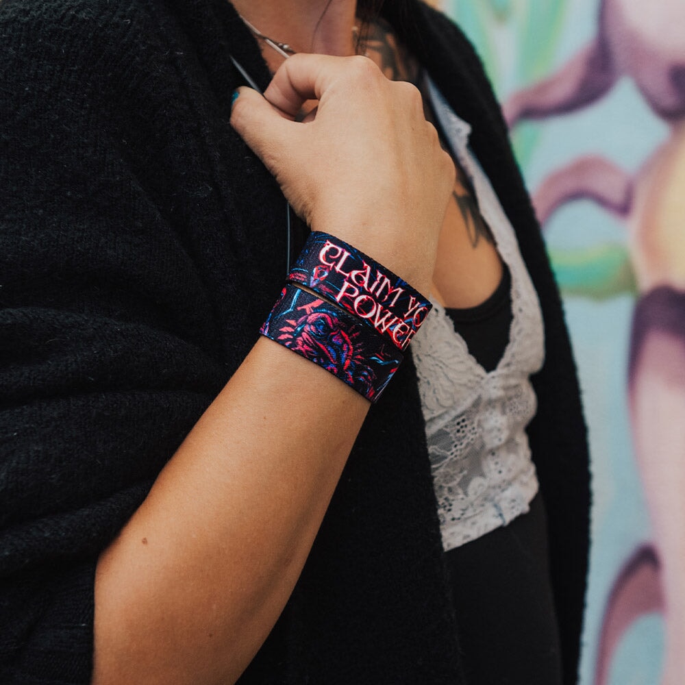 Claim Your Power Dark Crystal Bracelet