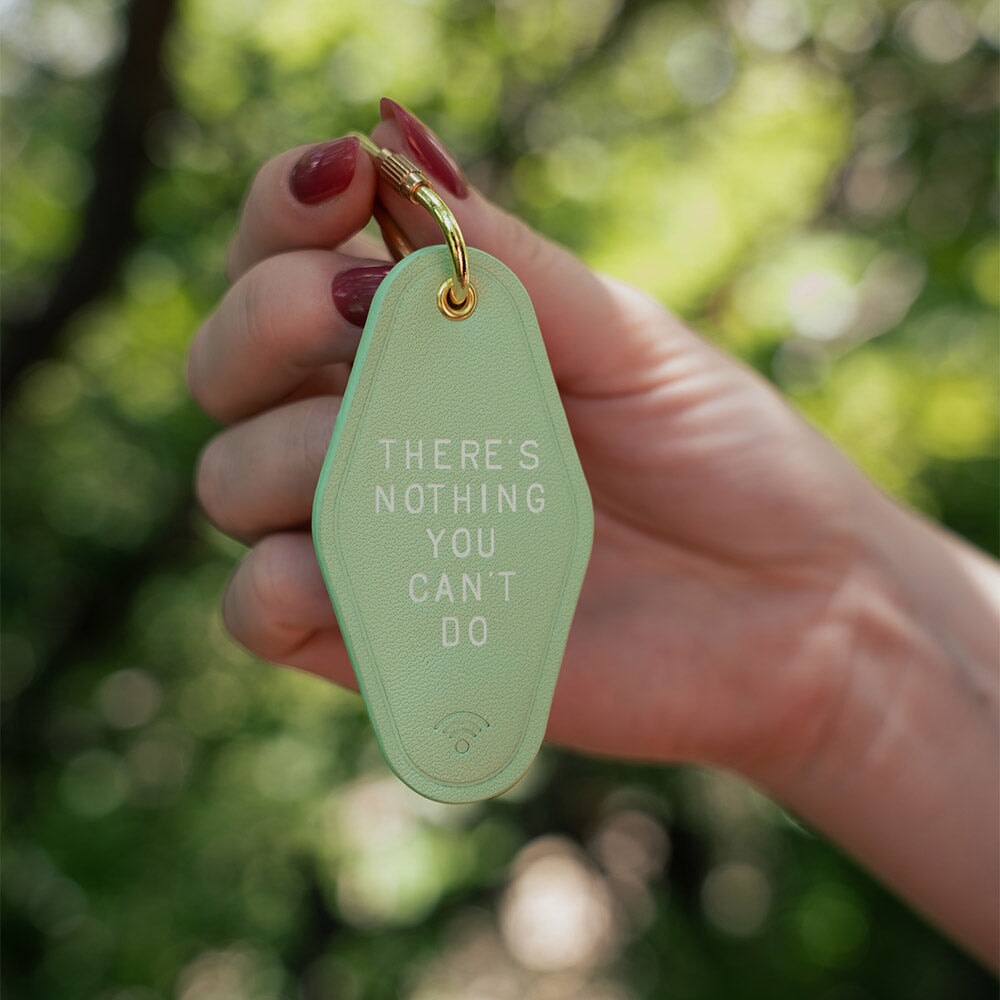 There's Nothing You Can't Do Bible Verse Keychain