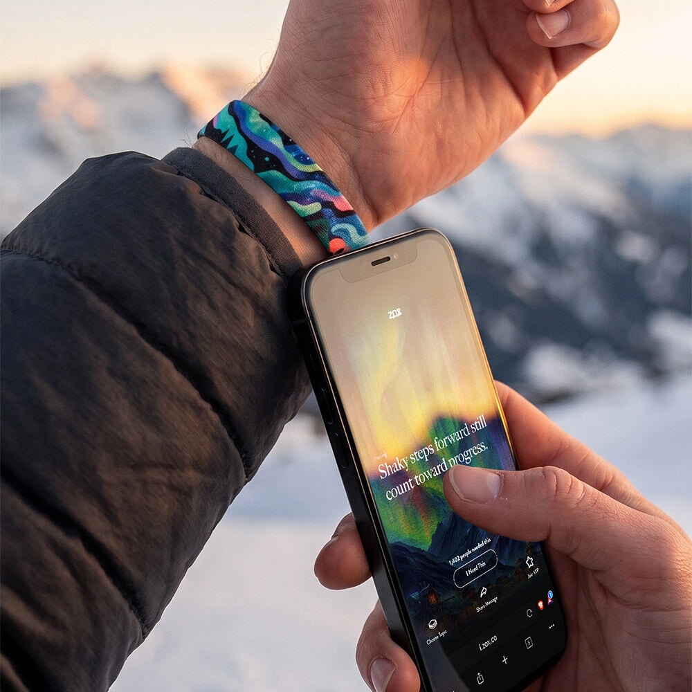 The Hard Part is Over Bracelet