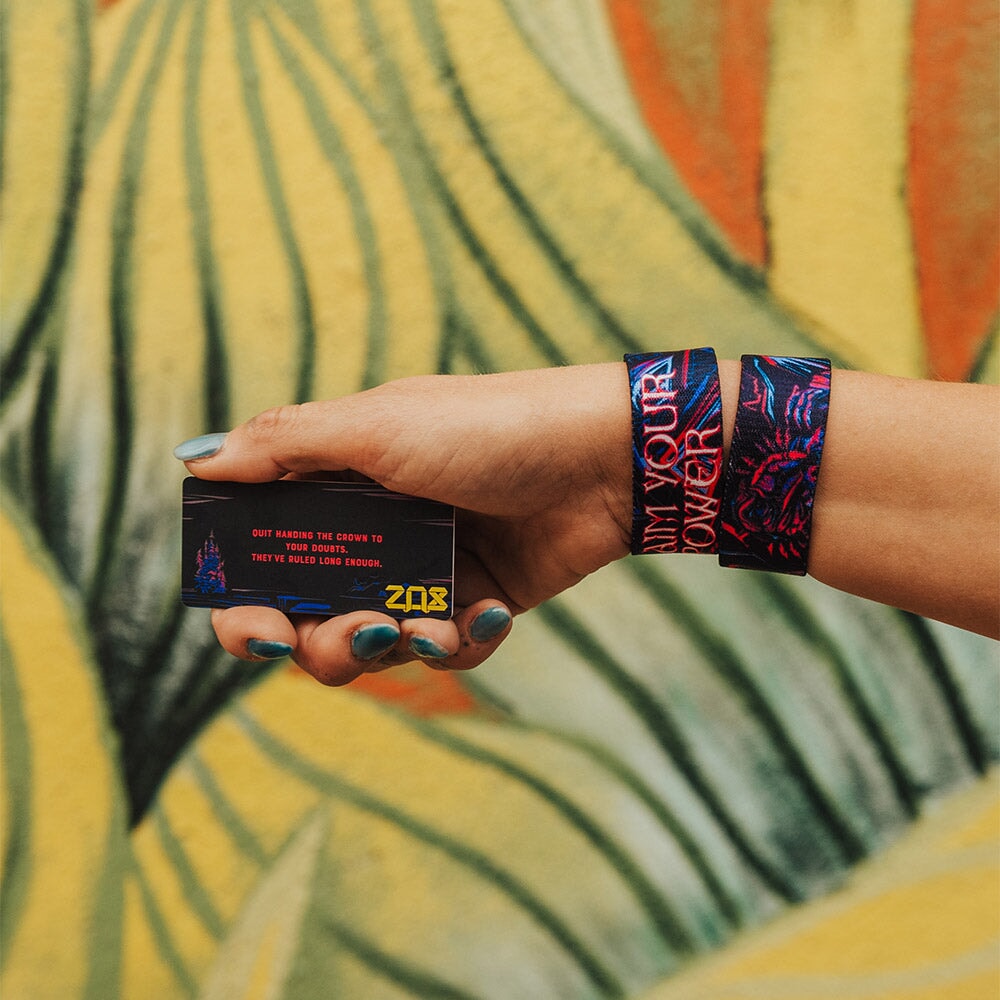 Claim Your Power Dark Crystal Bracelet