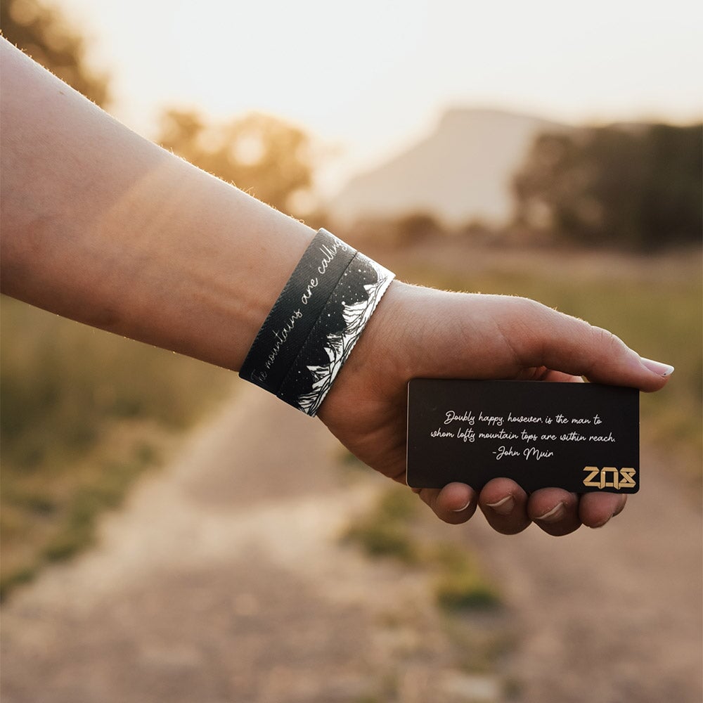 The Mountains Are Calling Bracelet