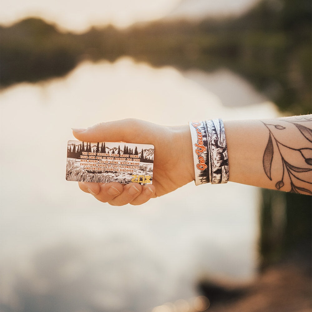 Go Your Own Way Bear Bracelet