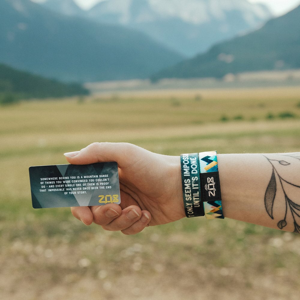 It Only Seems Impossible Until It's Done Bracelet
