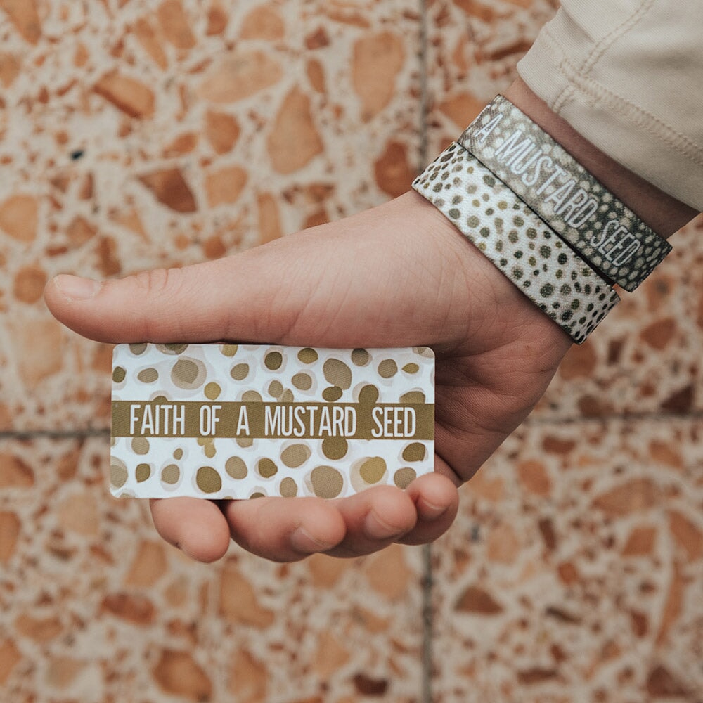 Faith Of A Mustard Seed Bible Verse Bracelet