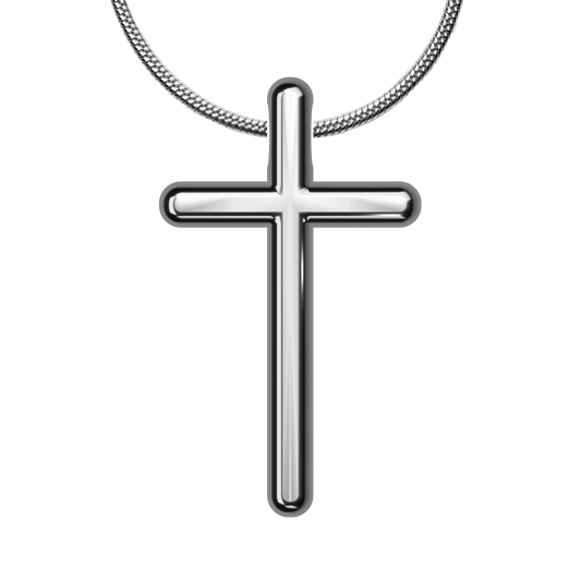 Silver Cross Necklace
