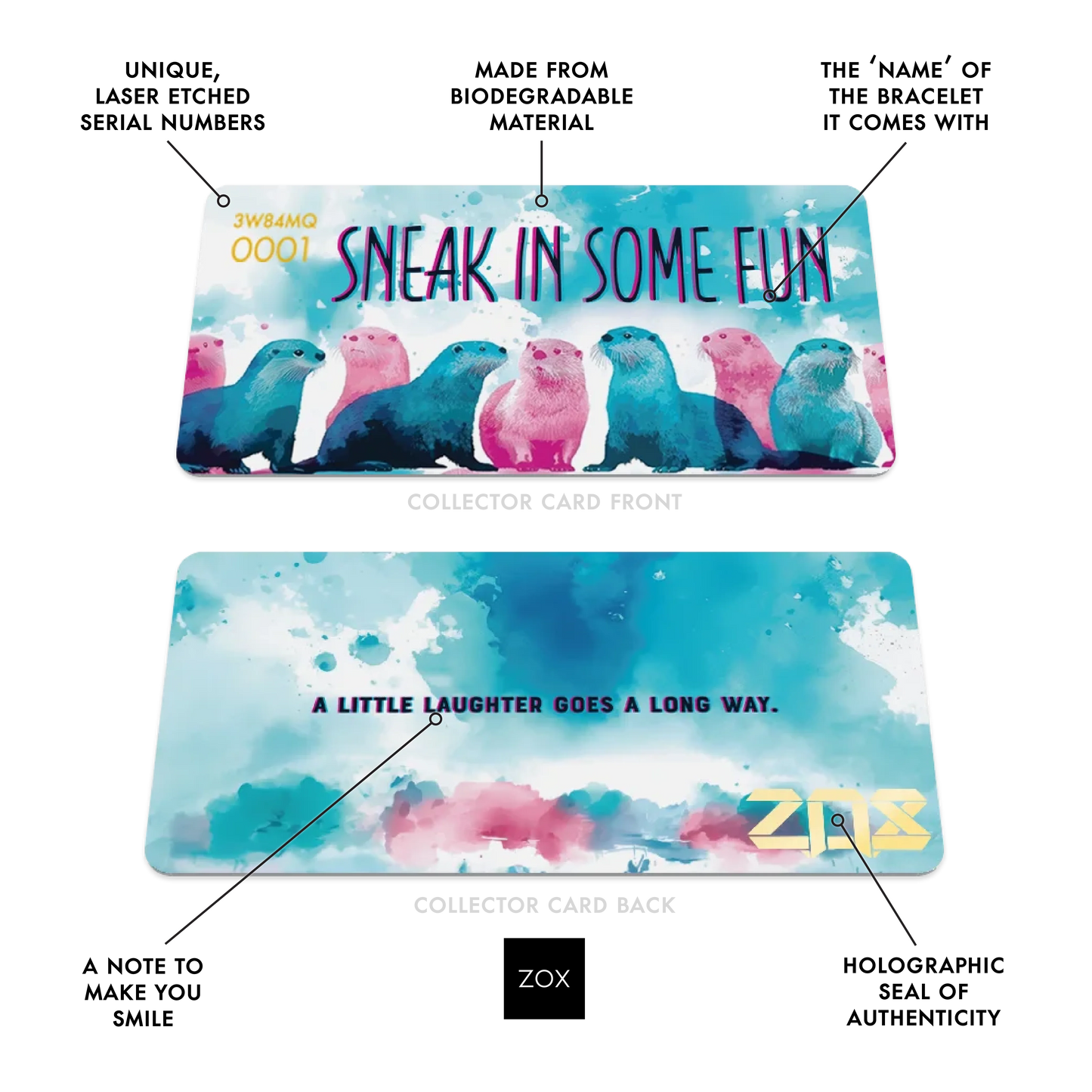Sneak In Some Fun Bracelet